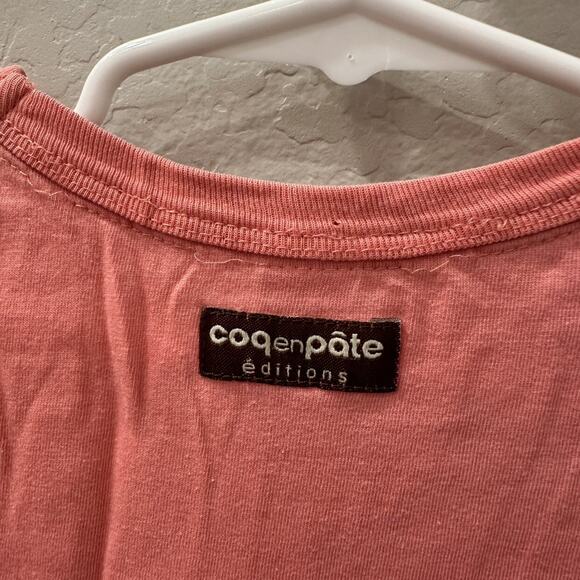 Coq En Pate Pink Marie Antoinette Short Sleeve Shirt - Picture 7 of 8